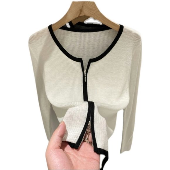 Women's knitted sweater